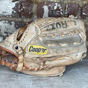 Cooper Diamond Deluxe 605 Baseball Glove Right Hand Thrower Leather VTG 12”